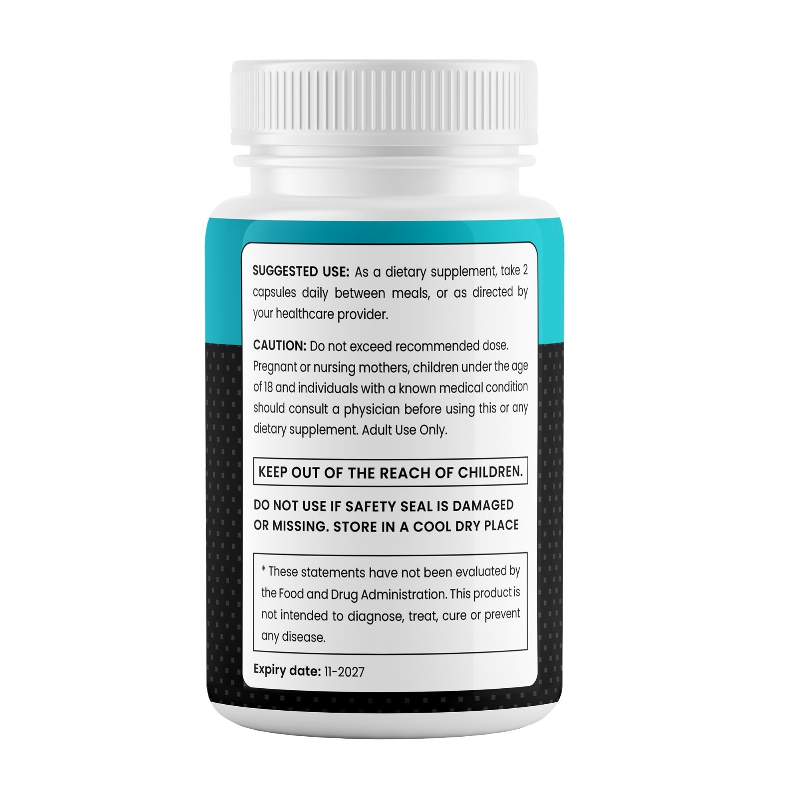 (2 Pack) Primal MaleXL Max Performance & Drive Pills for Male Support 60ct