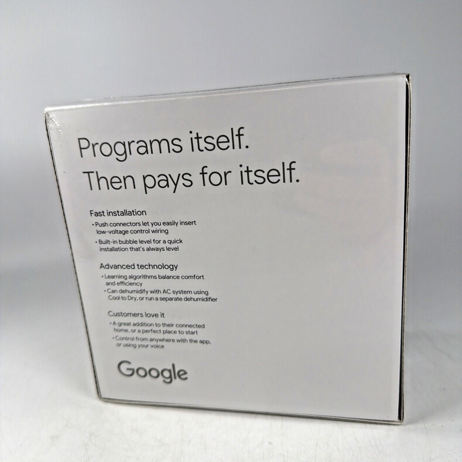 Nest 3rd Generation Programmable Thermostat T3008US - New - Sealed