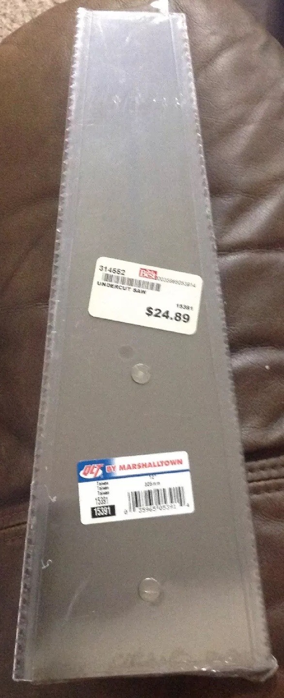 Marshalltown 12'' Undercut Saw