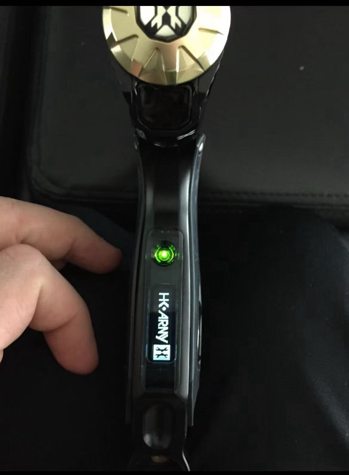 HK Army Shocker RSX Paintball Marker - Black / Gold