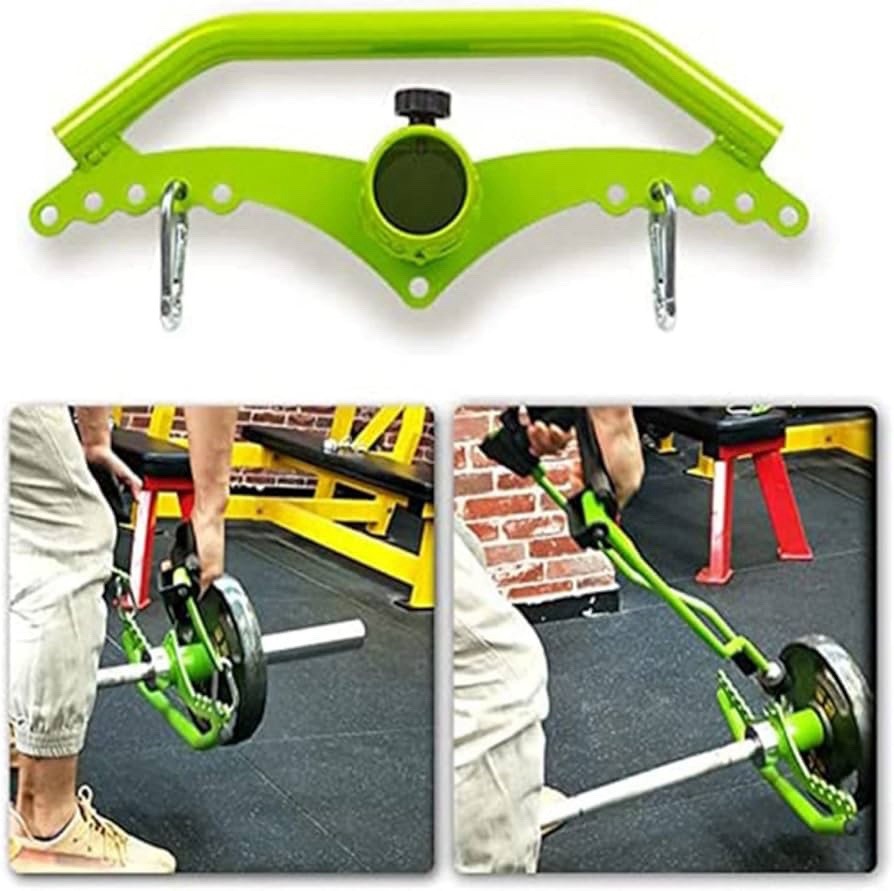 Adjustable Lat Pull Down Bar Cable Machine Landmine Barbell Attachments for Gym