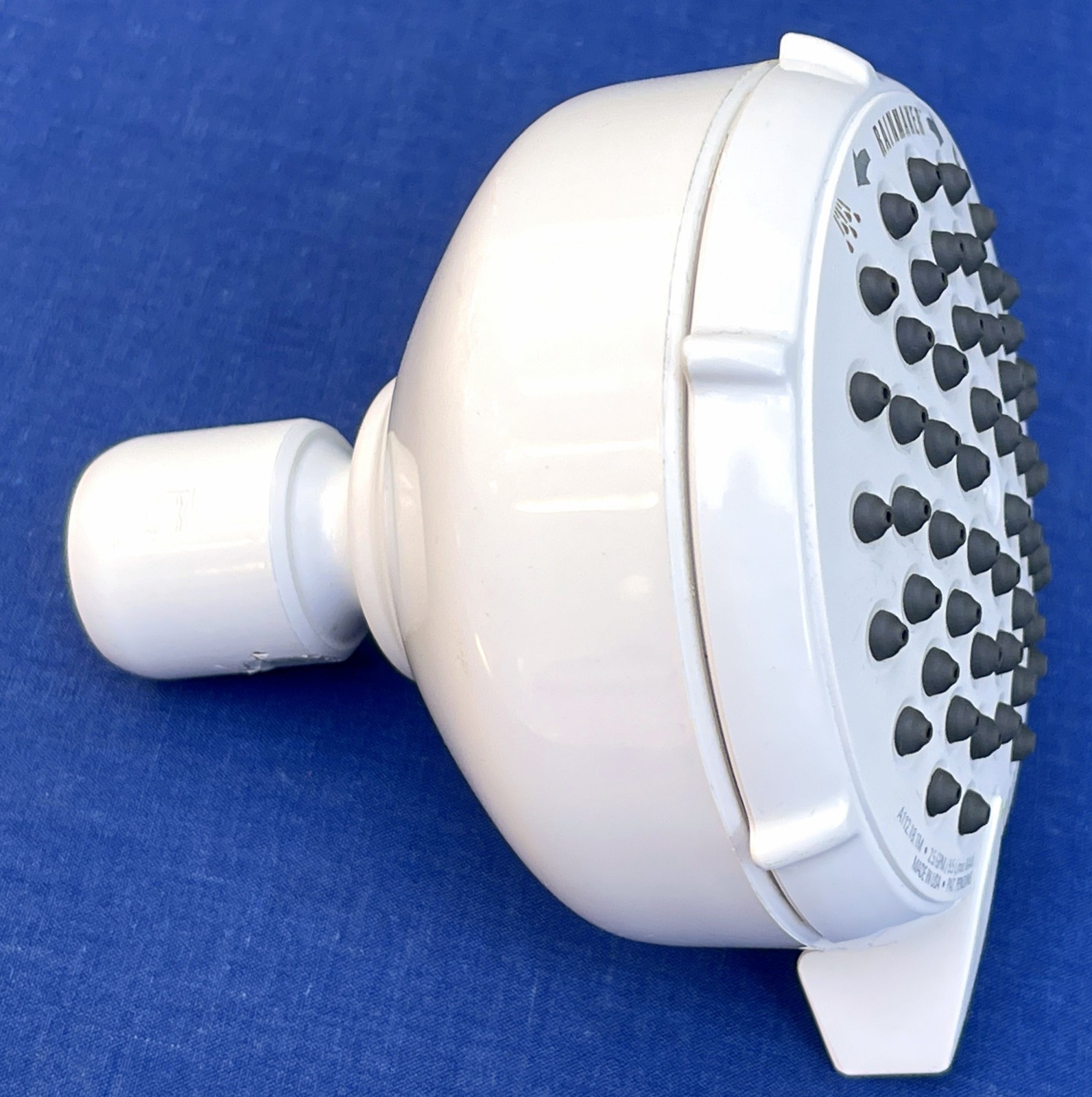 NOS ✅ ONDINE 25101WW InTouch Rainmaker Multi Function White Shower Head, Spa New