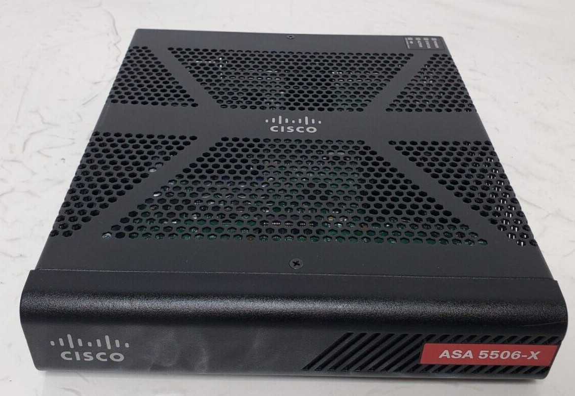 Cisco ASA 5506-X Firewall Security Appliance with ASA5506-SSD | ASA5506