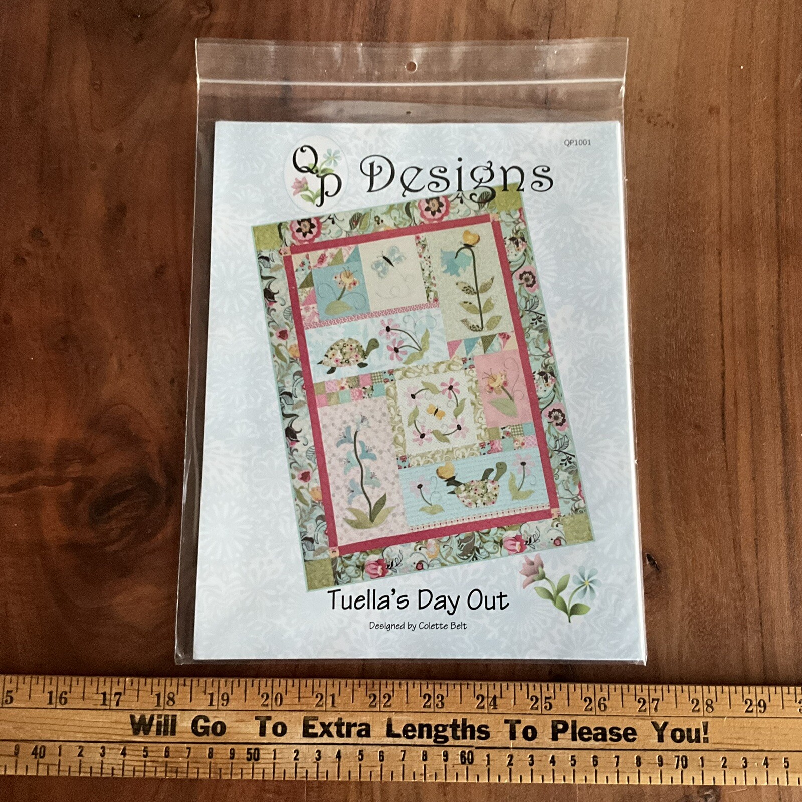 Qp Designs Luella's Day Out New Uncut Pattern QP#1001