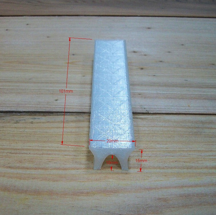 3pc RC Sanding Block Sanding Tool Set Curved & V Shape for Stab & Fin LE Wing