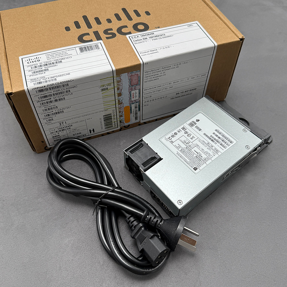 Brand New Sealed Cisco PWR-C5-600WAC AC Power Supply Catalyst 9200 Switch