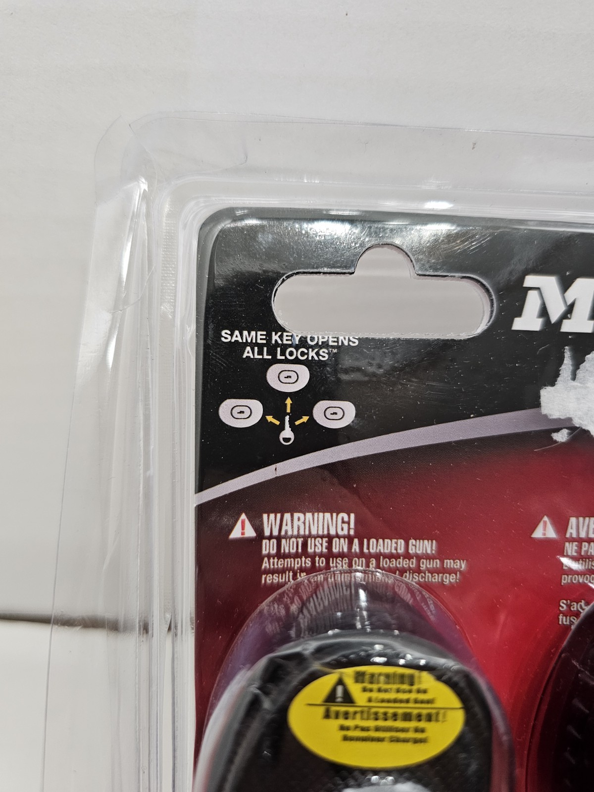 Master Lock Model 90TRISPT - 3 GUN LOCKS & 2 Keys - Keys Open All 3 New & Sealed