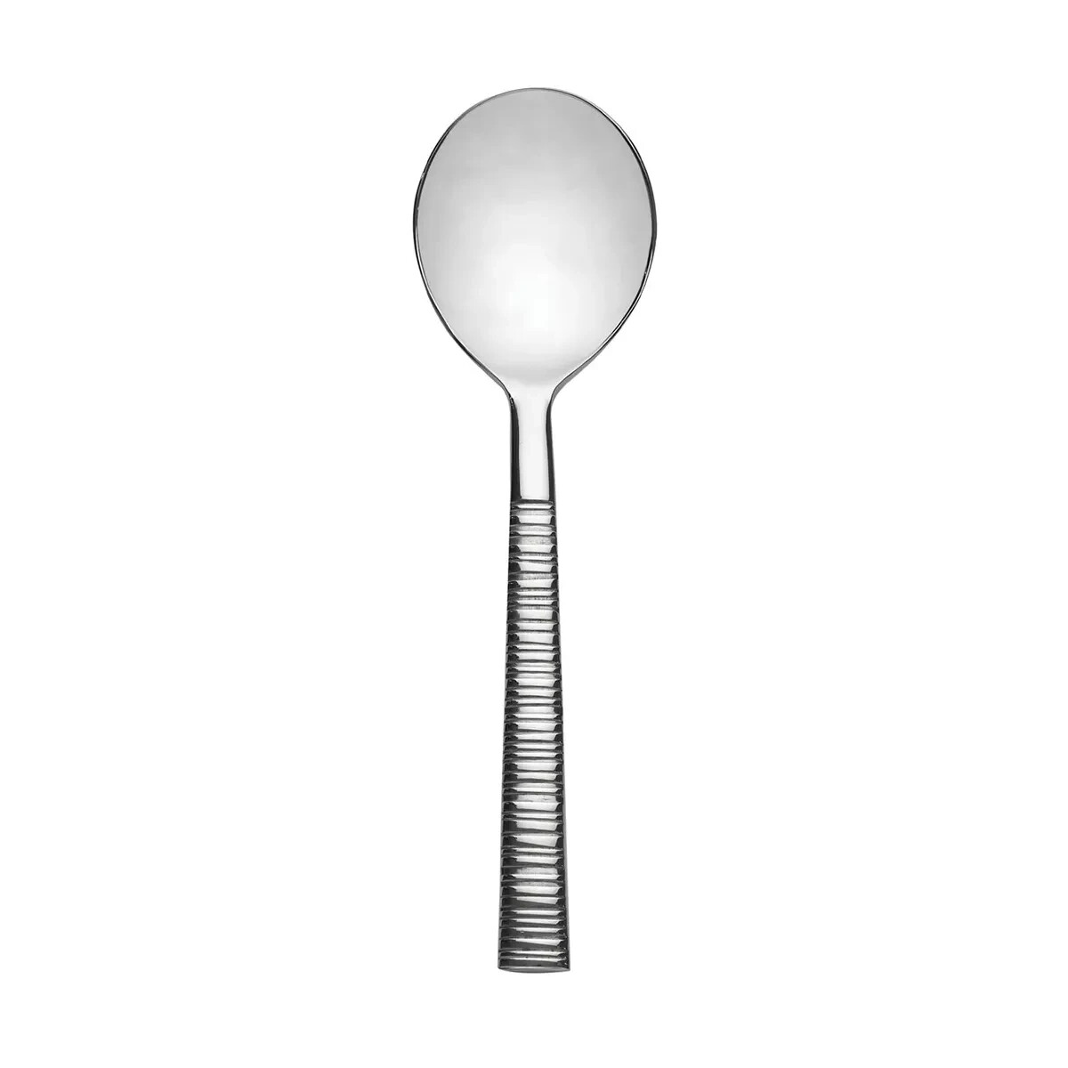 Tronada by Dansk Stainless Steel Flatware Bouillon Spoon - Set of 12 - New