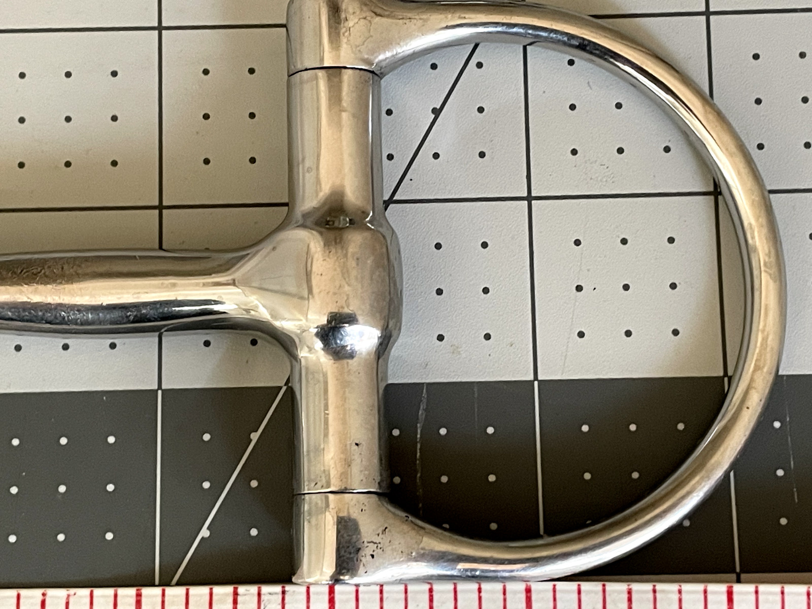 Korsteel D Ring Single Joint Snaffle Bit - 5.75" (hard to find size!)