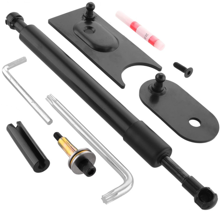 Soporte amortiguador portón trasero 43301 negro compatible Ram 1500 09-18 2500 3
