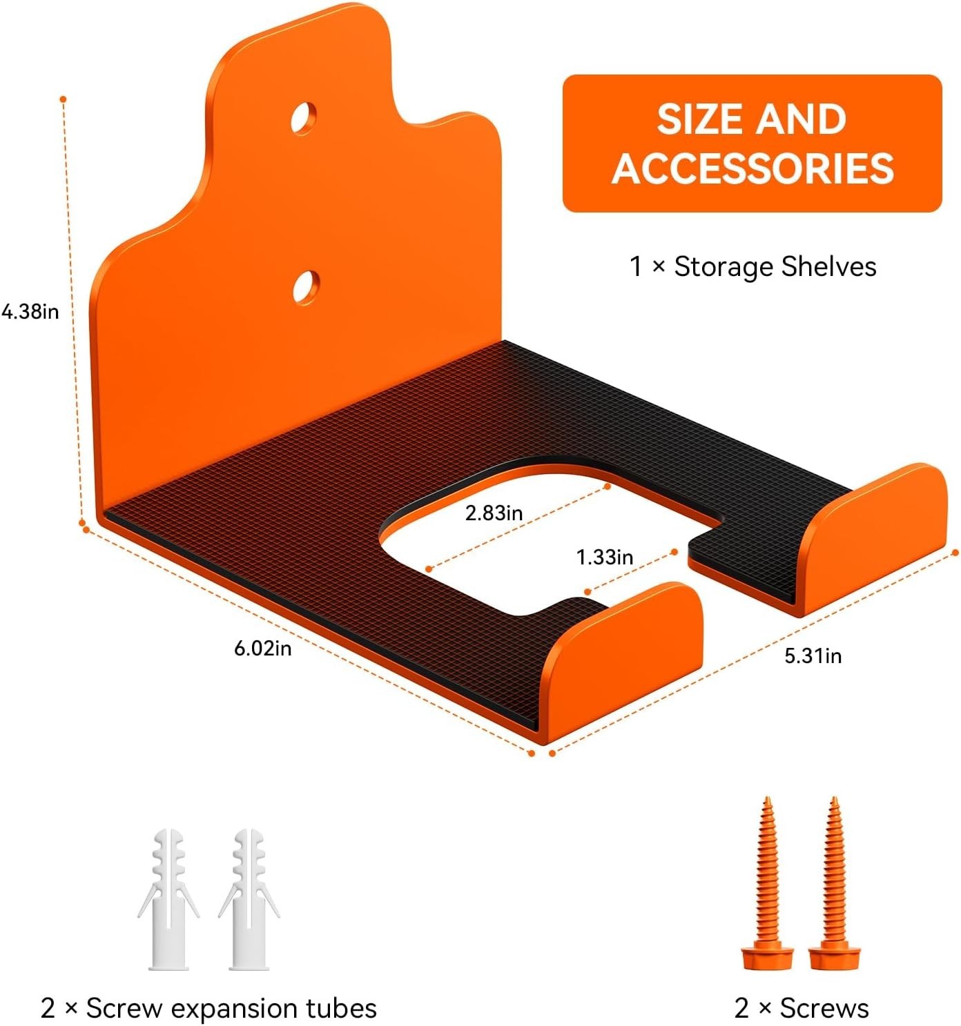 Efficient Garage Trimmer Rack - Protects Tools & Organizes Space Seamlessly