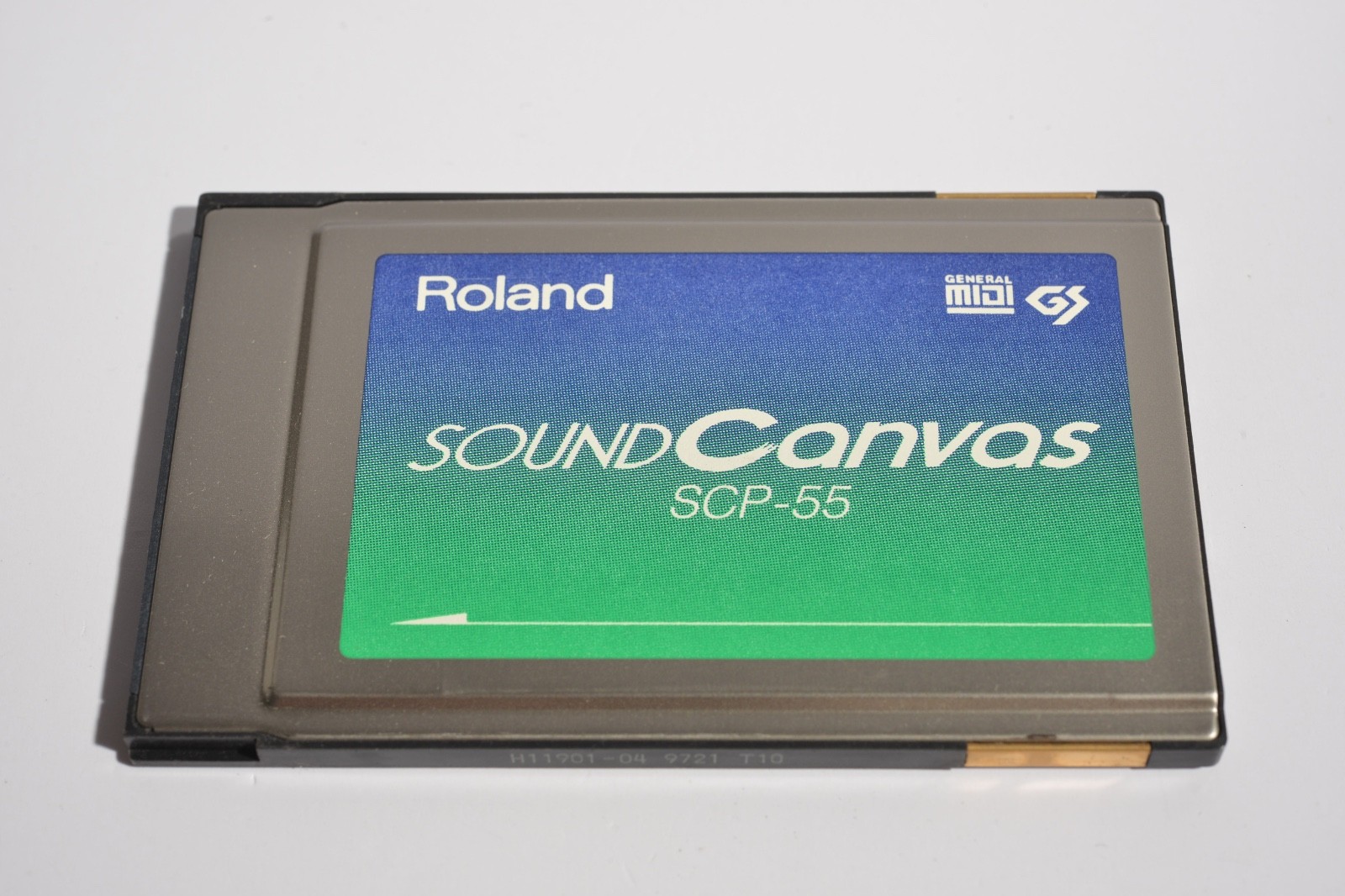 Roland Sound Canvas SCP-55 PCMCIA Card General MIDI GS