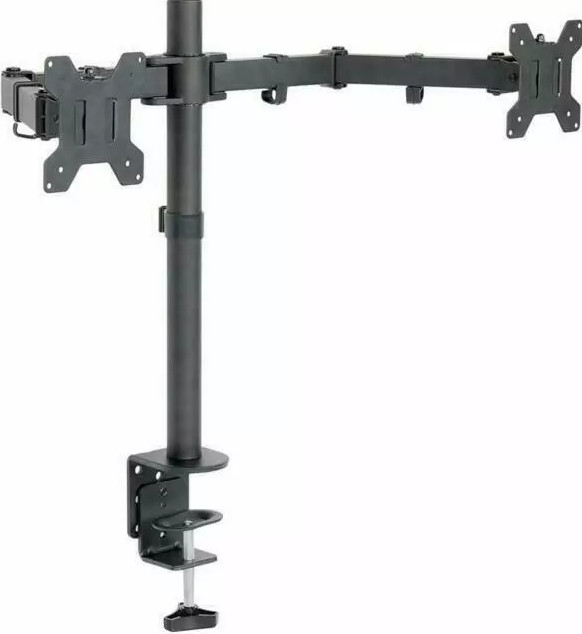 VIVO Stand-V002 Dual 13” to 30” Monitor Desk Mount Black