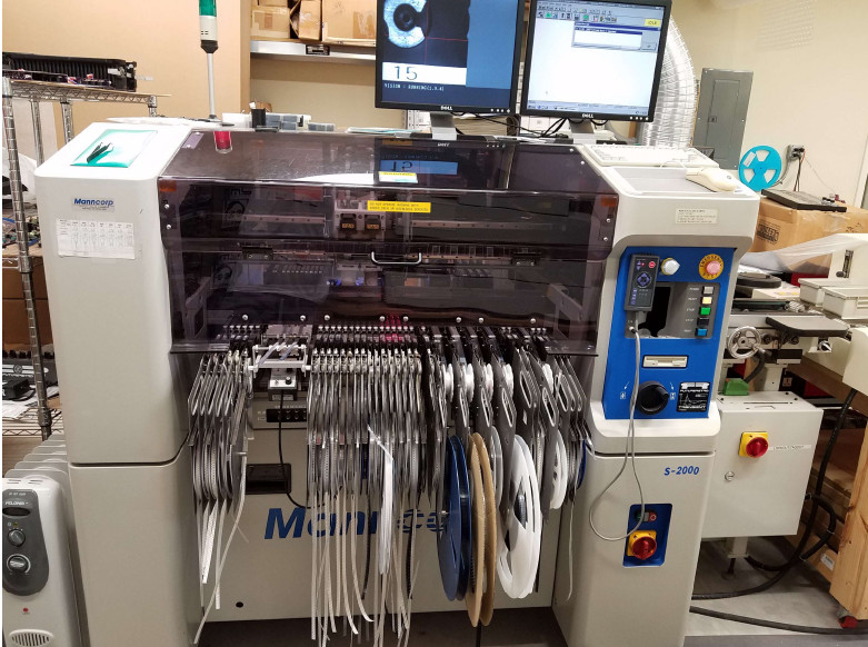 Complete Mancorp /Samsung Pick & Place SMD, SMT, Compressor, Oven, Assembly line