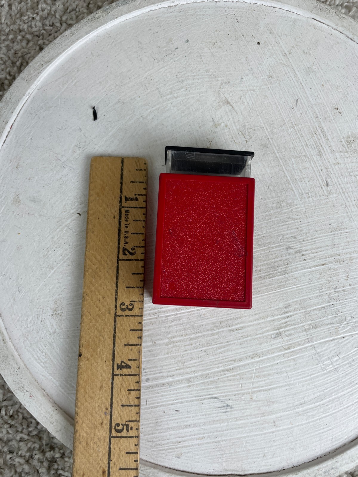 Staedtler Mars 51165 Rectangular Campus Pencil Sharpener Red