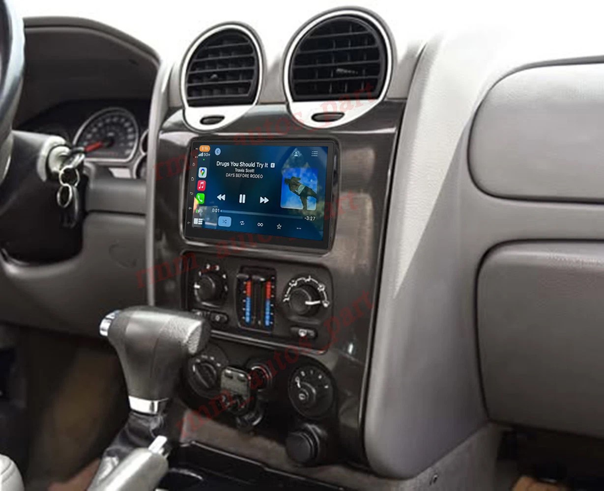 For 2002-2006 GMC Envoy Apple Carplay Stereo Radio Android 15 Navi GPS Player