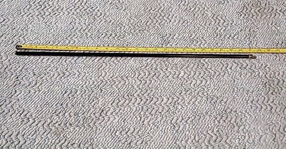 Knight VISION Muzzleloader Rifle 24" Metal Ramrod BLACK POWDER