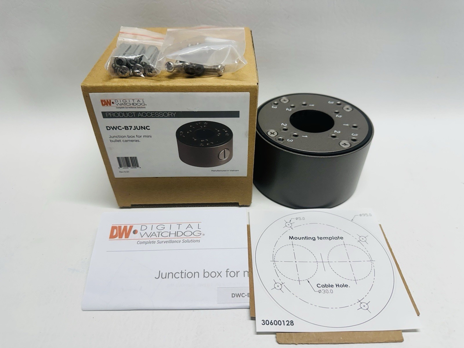 NEW Digital Watchdog DWC-B7JUNC Junction Box