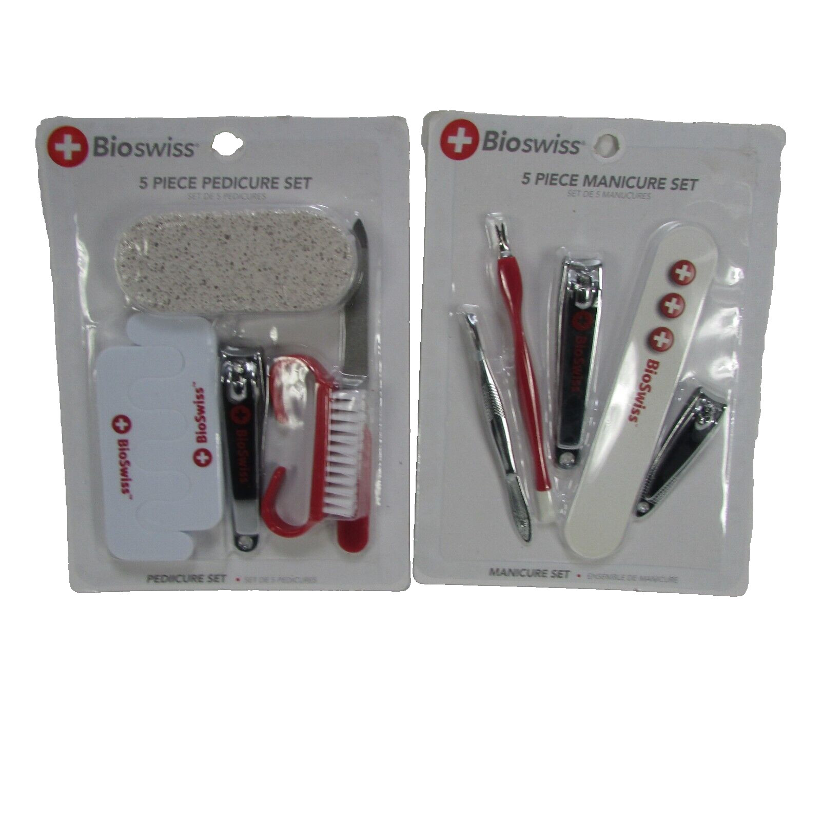 BioSwiss 5 Piece Pedicure and Manicure Set