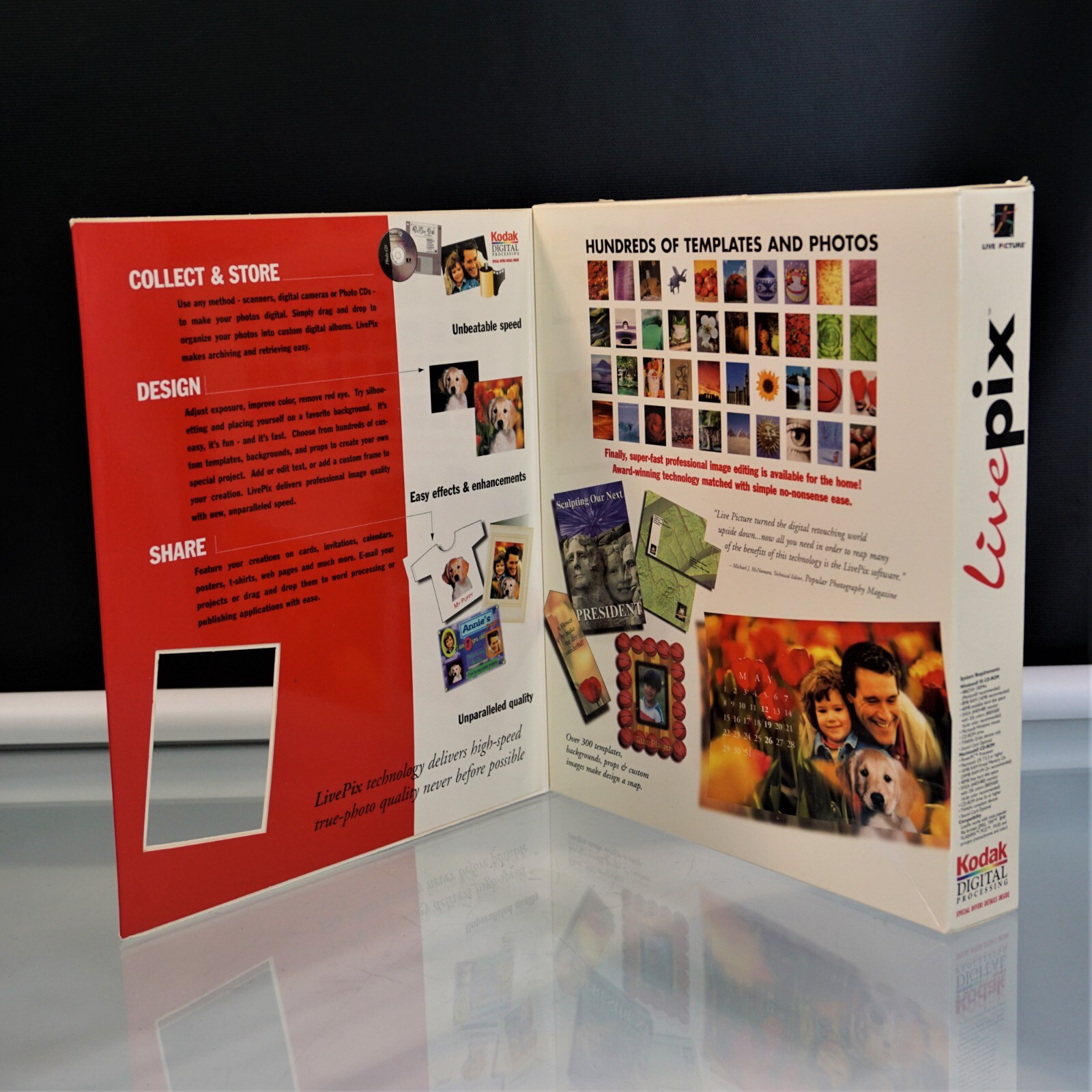 Live Pix Windows 1997 CD ROM With User Guide And Installation