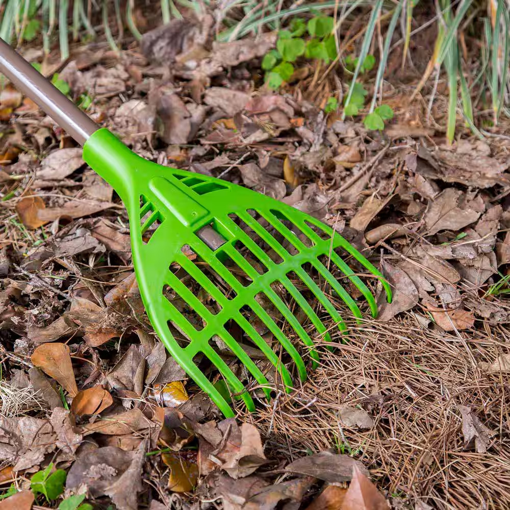 60 In. Handle Collector 8 In. Poly Shrub Rake