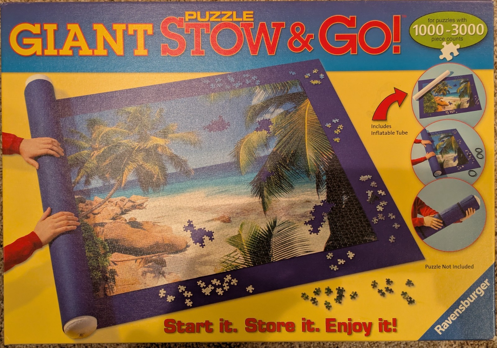 Ravensburger Giant Puzzle Stow and Go (storage for puzzles 1000-3000 pieces) NIB