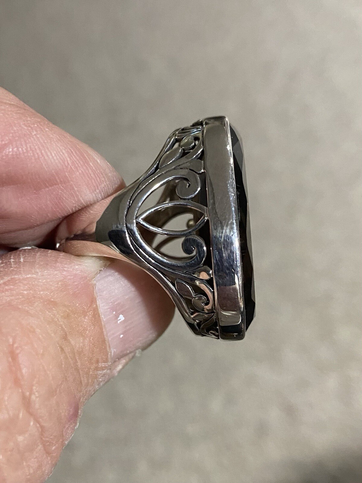 Topaz Sterling Ring