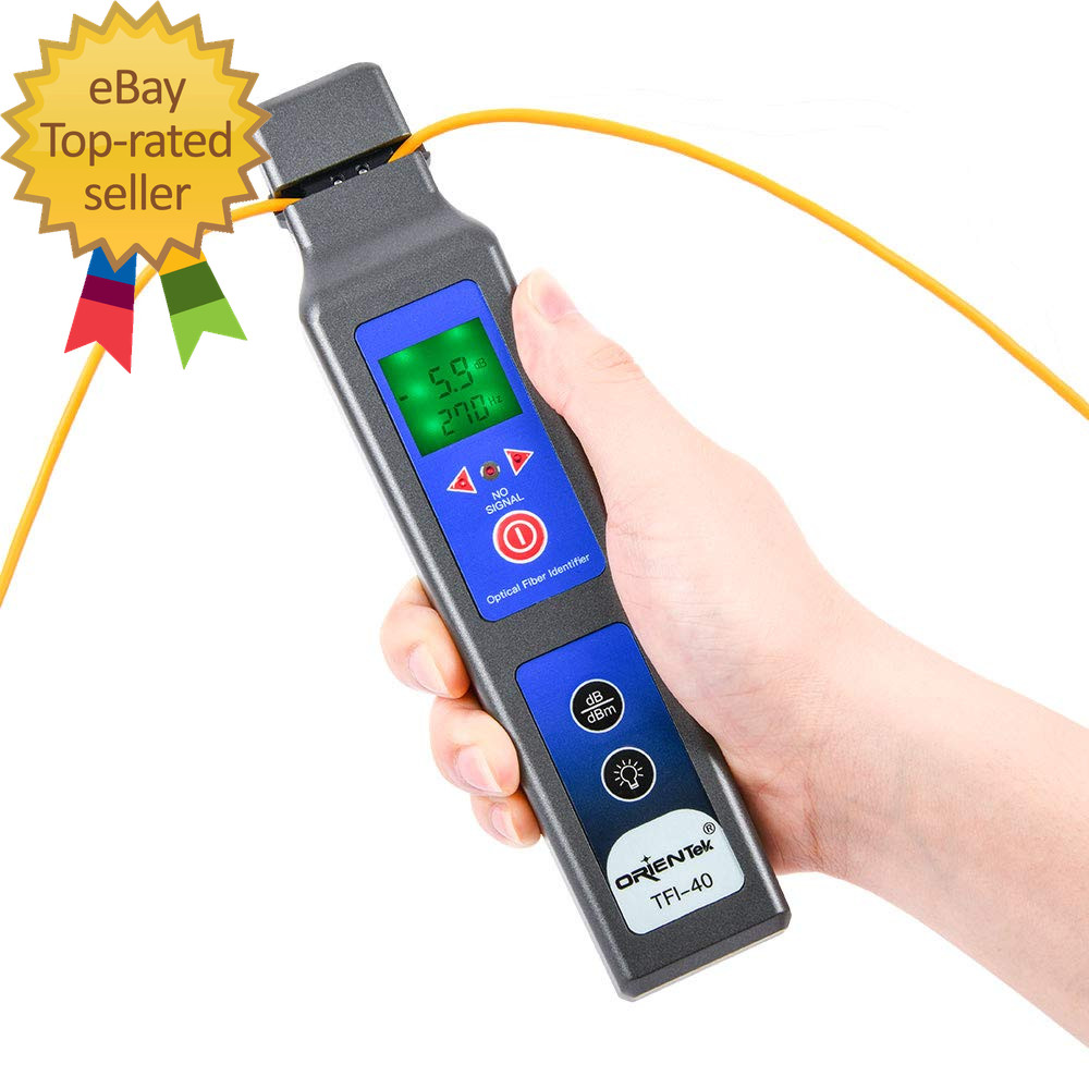 TFI-40 Optical Fiber Identifier All-In-One Chuck Live with 10Mw VFL 800Nm-1700Nm