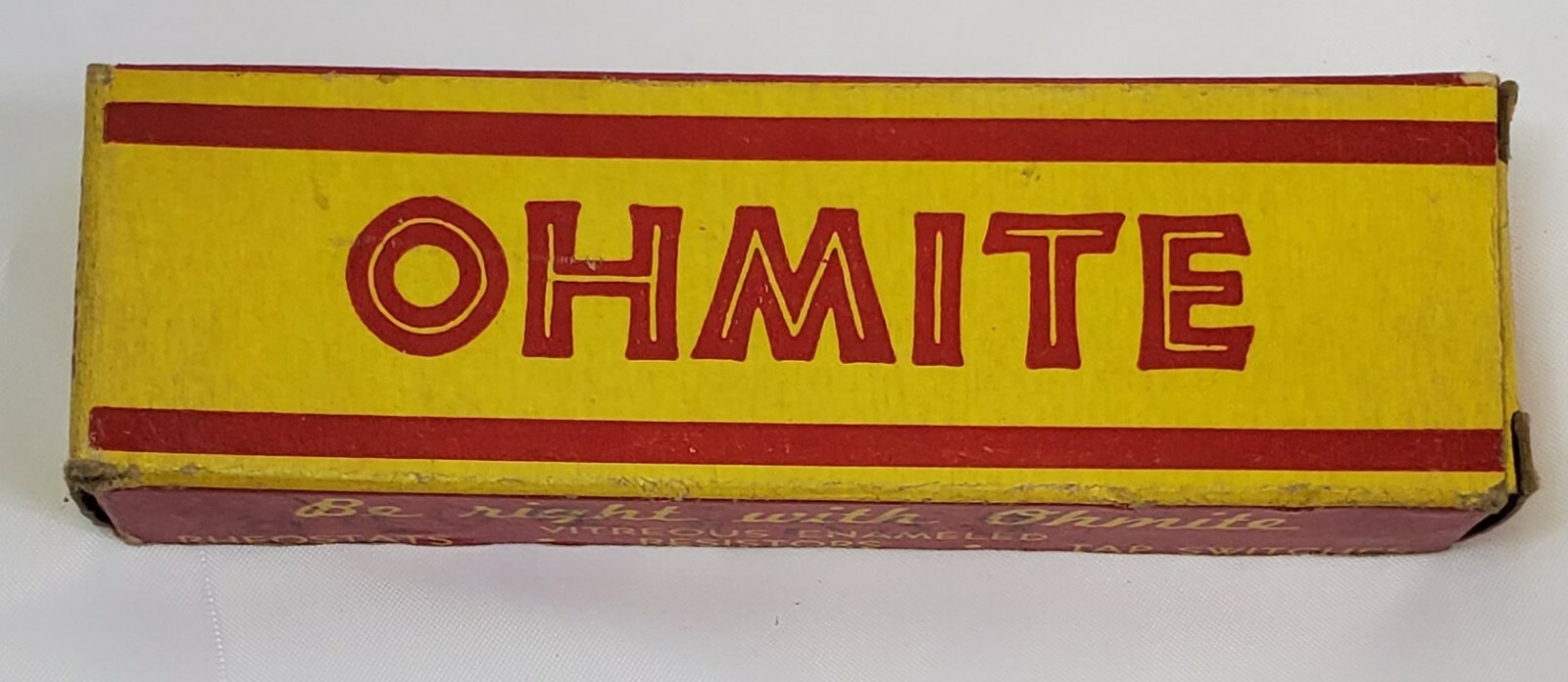 Vintage Resistor 50 Watts Ohmite 2000 Ohms 0407 Vitreous Enameled