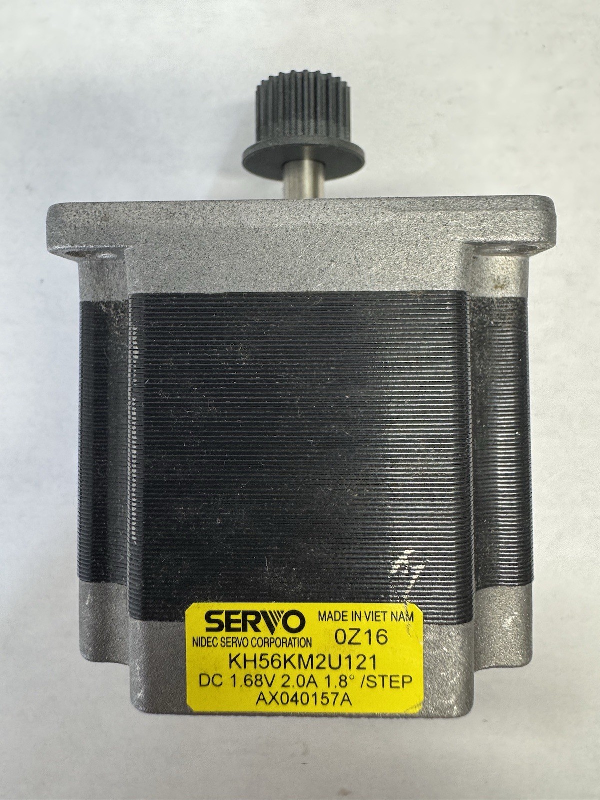 KH56KM2U121 Stepper Motor NEMA 23 1.8 Degree 2.0A w/ Gear Pulley
