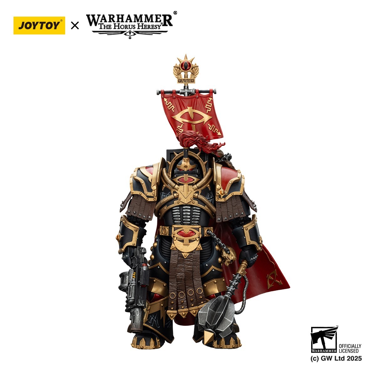 JOYTOY Warhammer40K 1/18 Action Figure Sons of Horus Legion Cataphractii Praetor