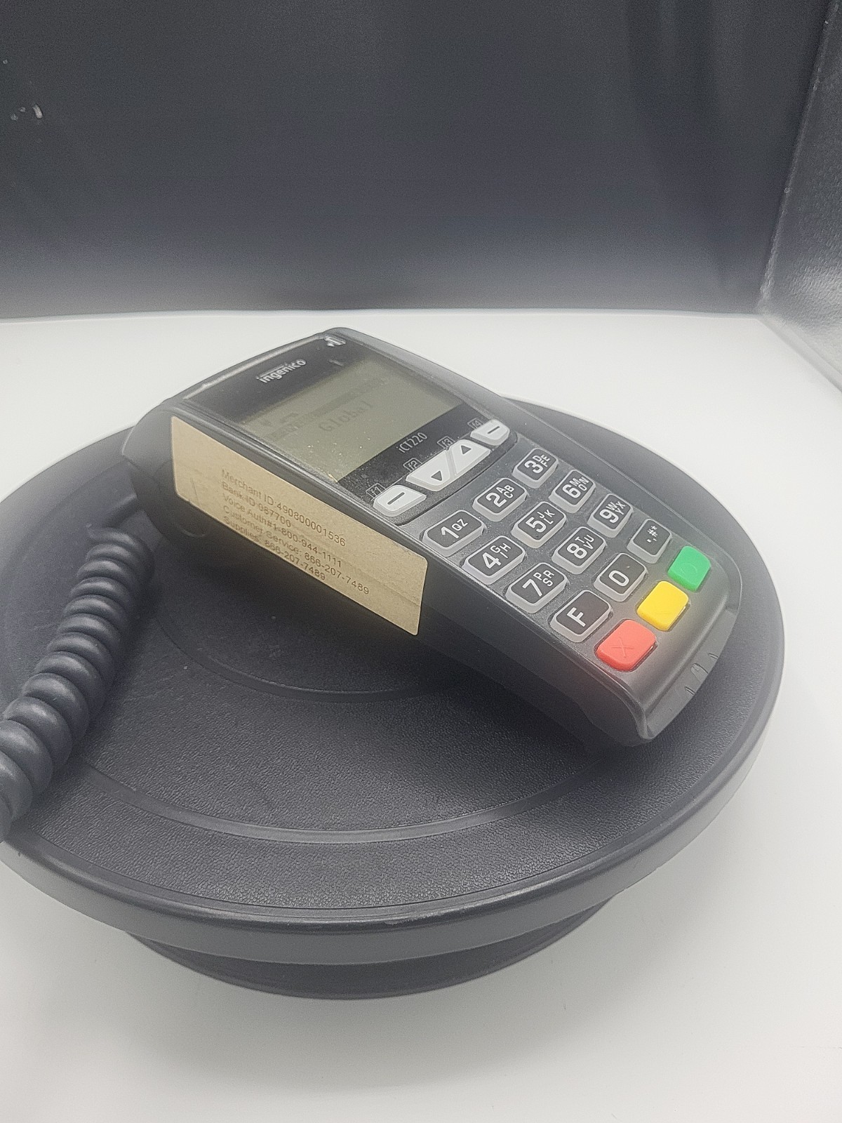 Ingenico Payments Credit Card Reader Payment Machine