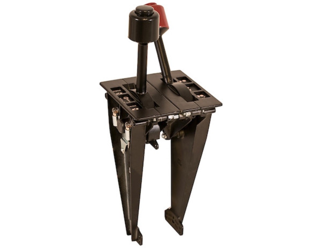Buyers BDS52 PTO-Hoist B-Series Dual Lever Control For 1/4-28 Threaded Cable