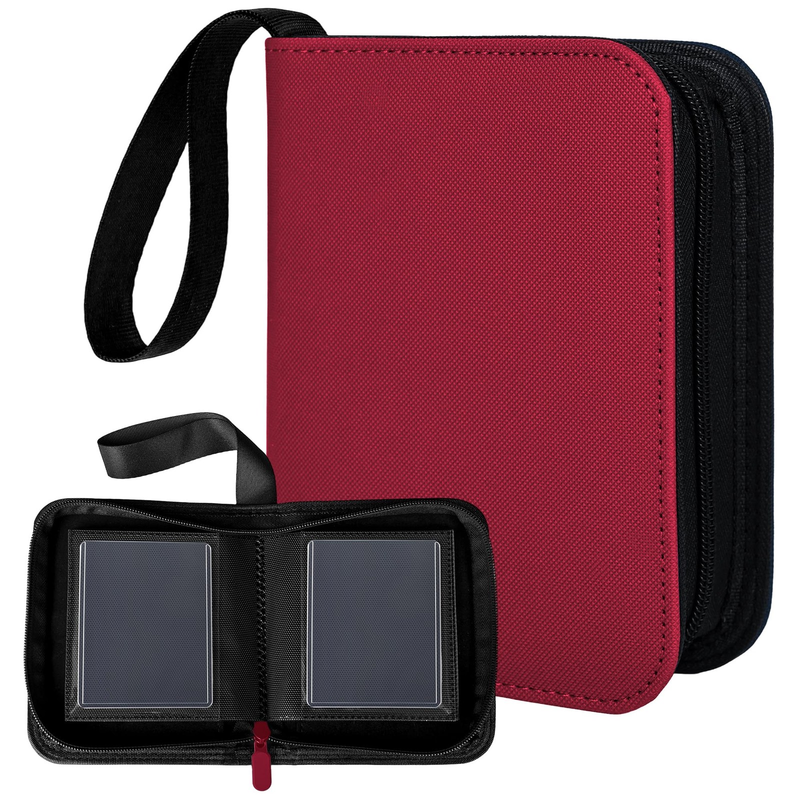 1 Pocket Toploader Binder 40 Pockets One Pocket Mini Trading Card Album,Diamond
