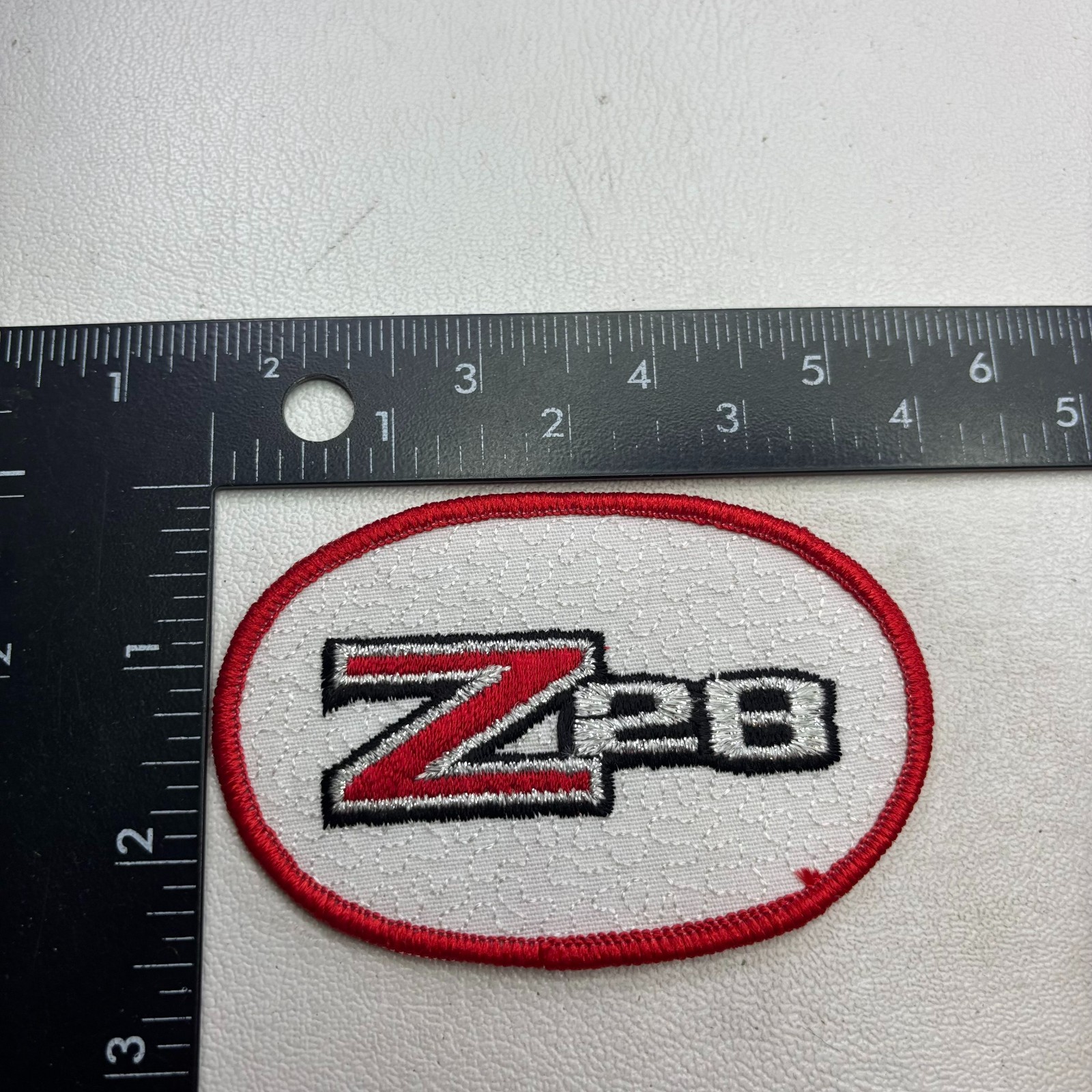 Vintage c 1980s CHEVROLET CAMERO Z28 Z-28 Car Auto Embroidered Patch 89I