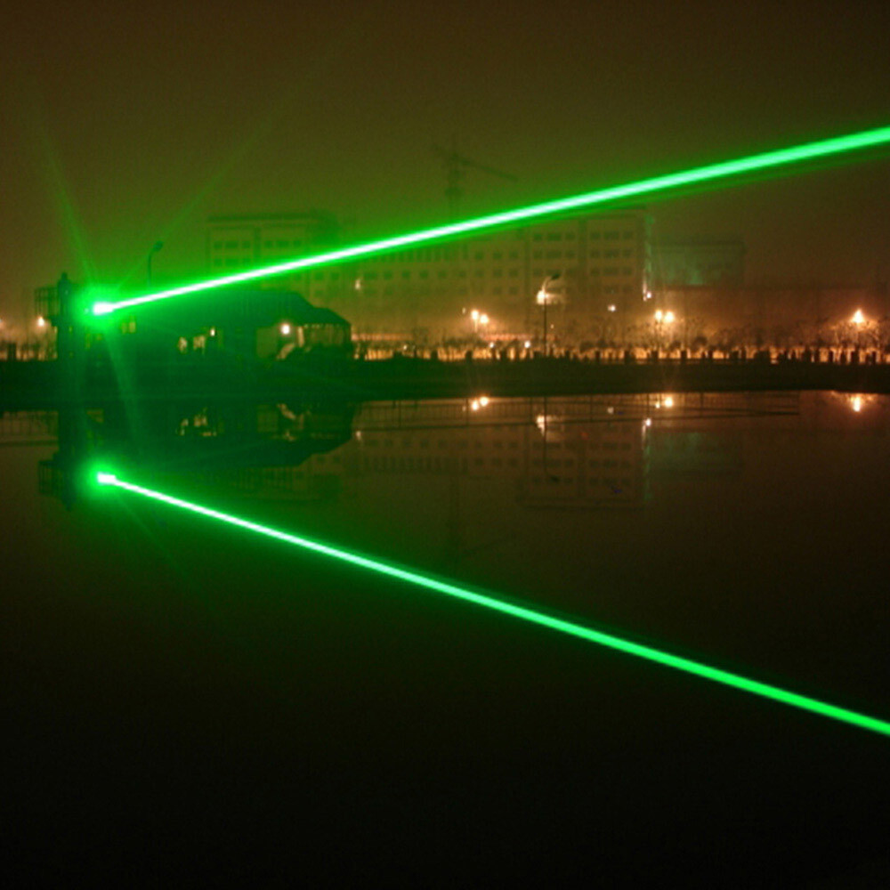Waterproof Focusable Green Laser Module Pointer 520nm Visible Beam Flashlight