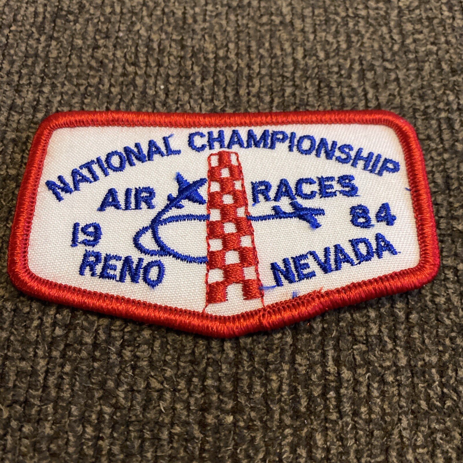 VTG 1984 Reno Nevada National Championship Air Races Iron On Patch
