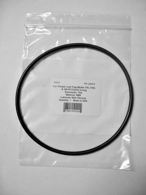 Pentair Leaf Traps 179, 179C & 186 R172223Z O-Ring / R&S 360LT