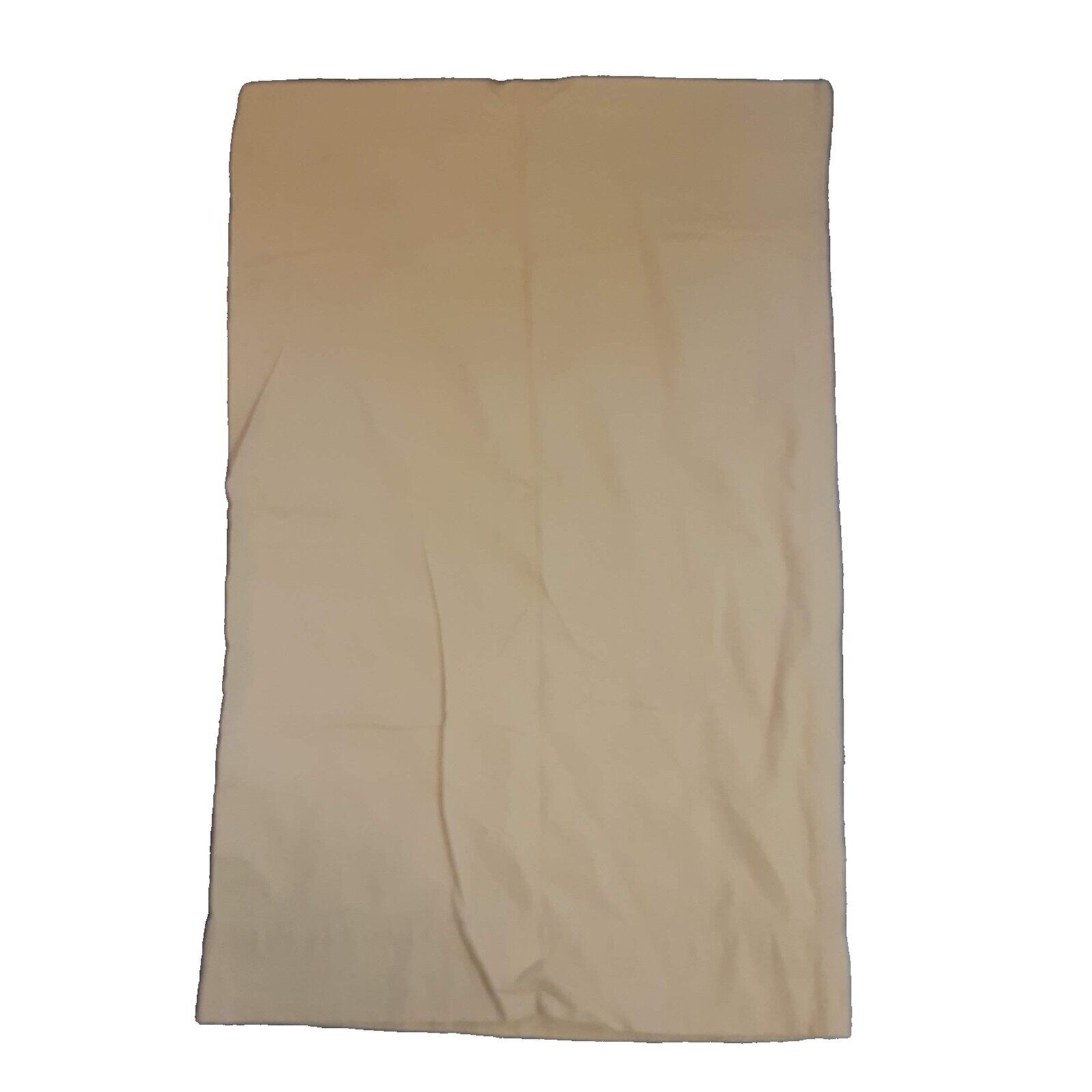 Acadian Landing Single Flannel Pillowcase Soft Gold Tone Made In Portugal