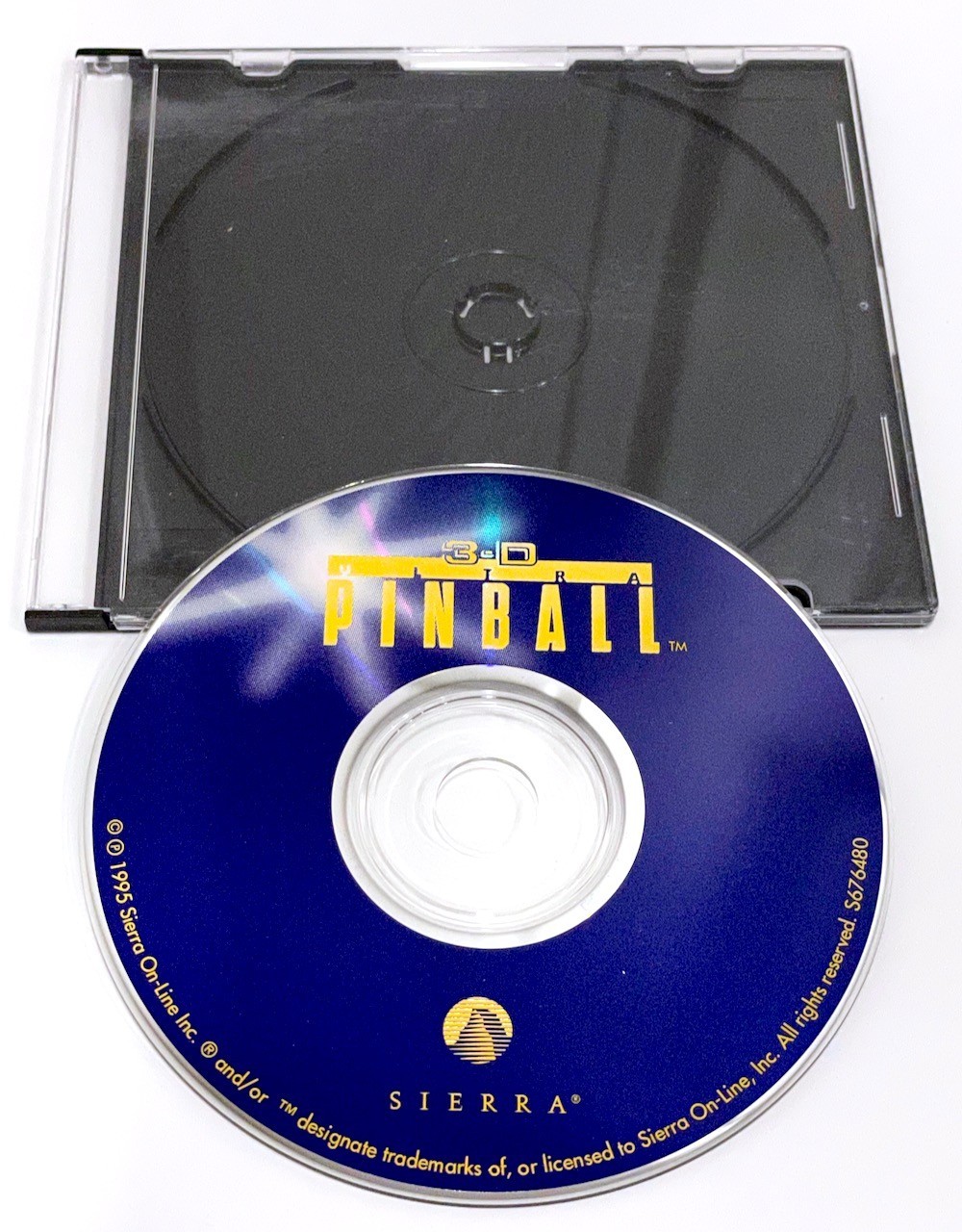 Sierra 3D Ultra Pinball CD-ROM for Mac from 1995