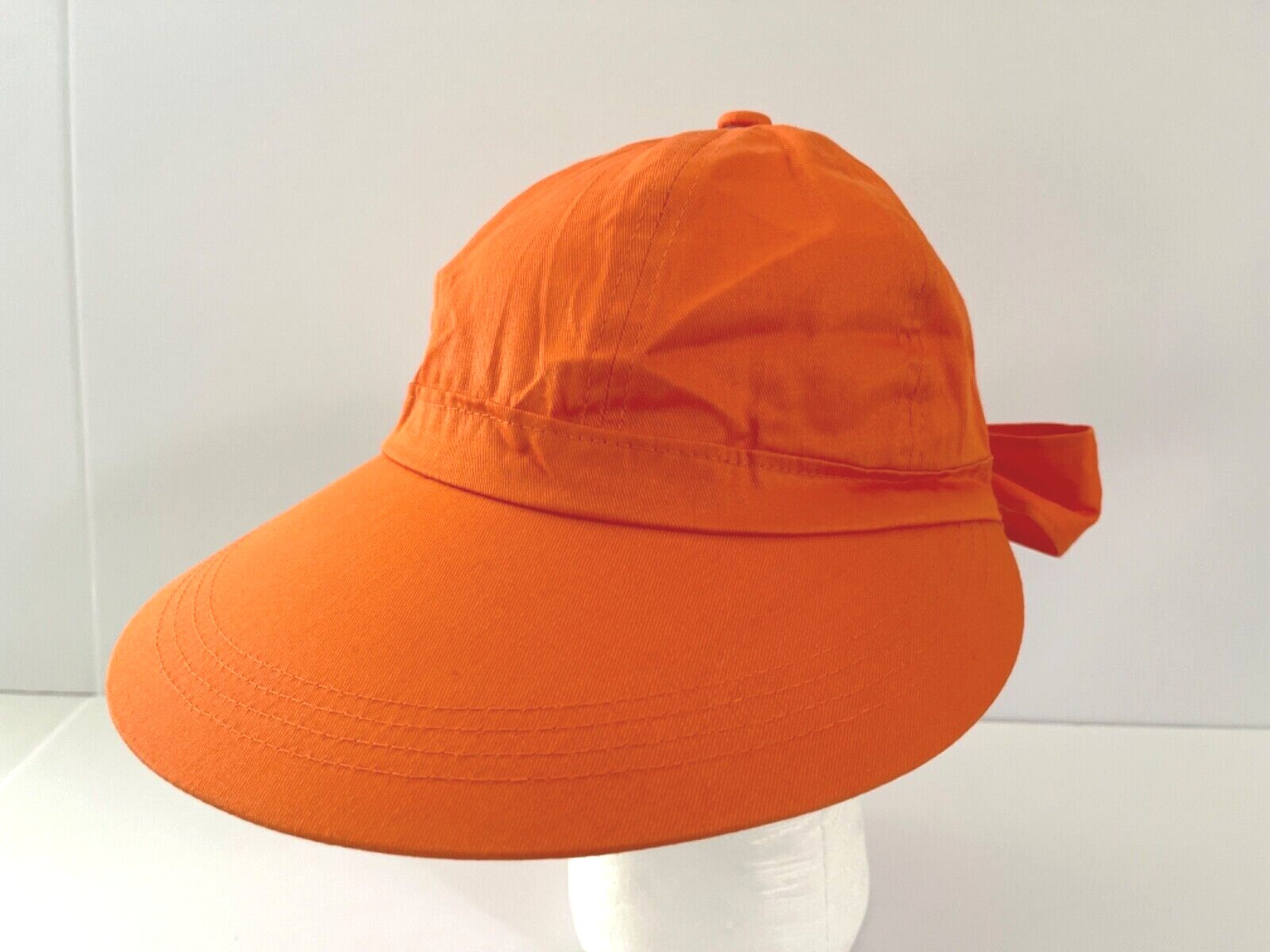 Women's Wide Brim Foldable Outdoor Sun Beach Ponytail Cap Hat UV Protection