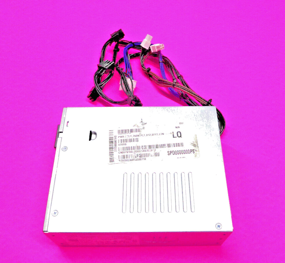 Genuine Alienware R13 R14 XPS 8950 750W Power Supply L750EPS-00 Dell 5TVR6