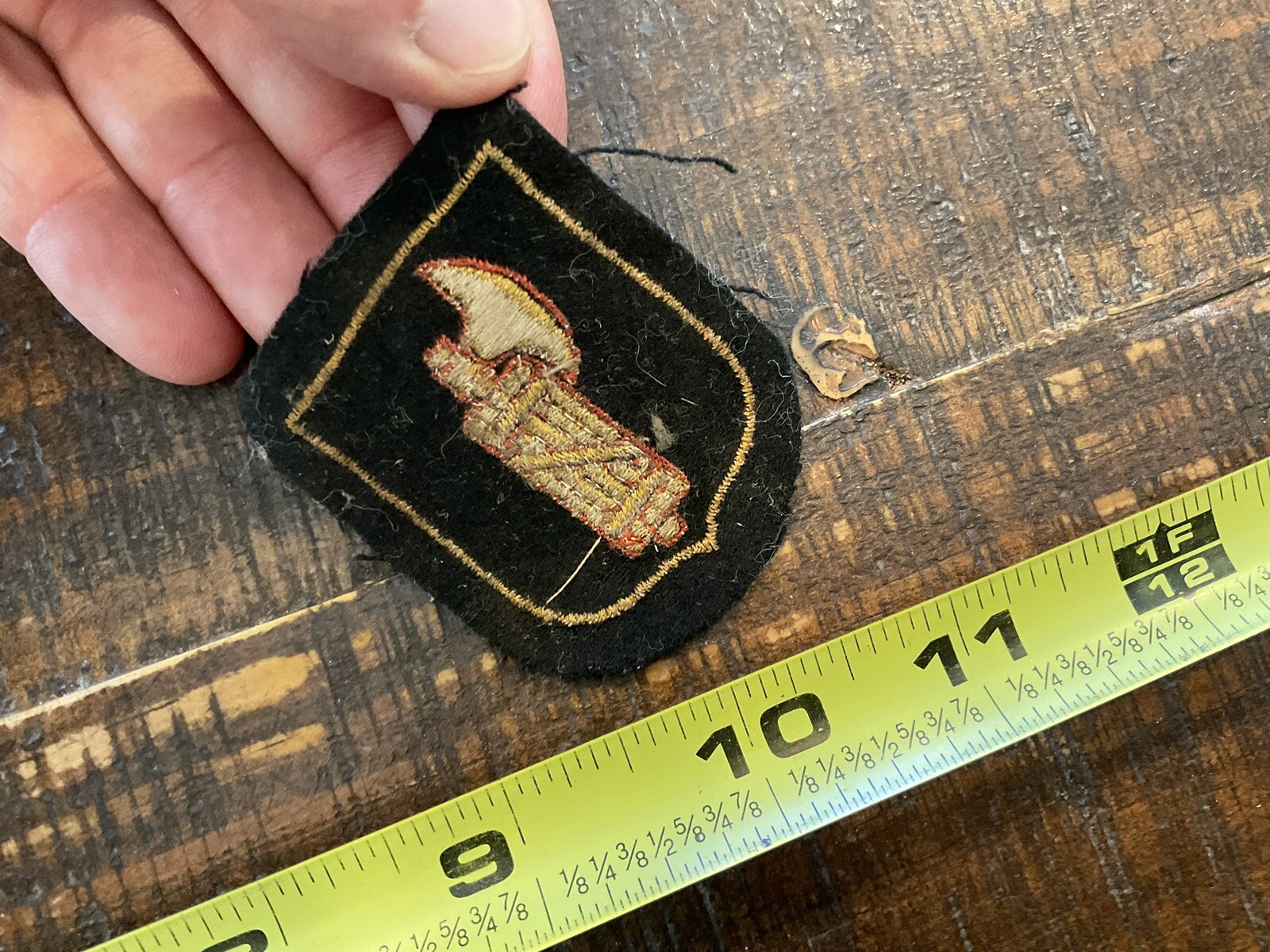 ORIGINAL WWII ITALIAN ELITE SHIELD PATCH