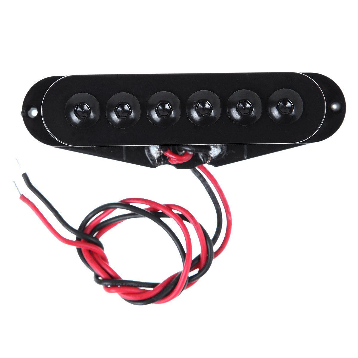 Invader Type Black Electric Guitar Single Coil Neck Pickup For Strat Squier
