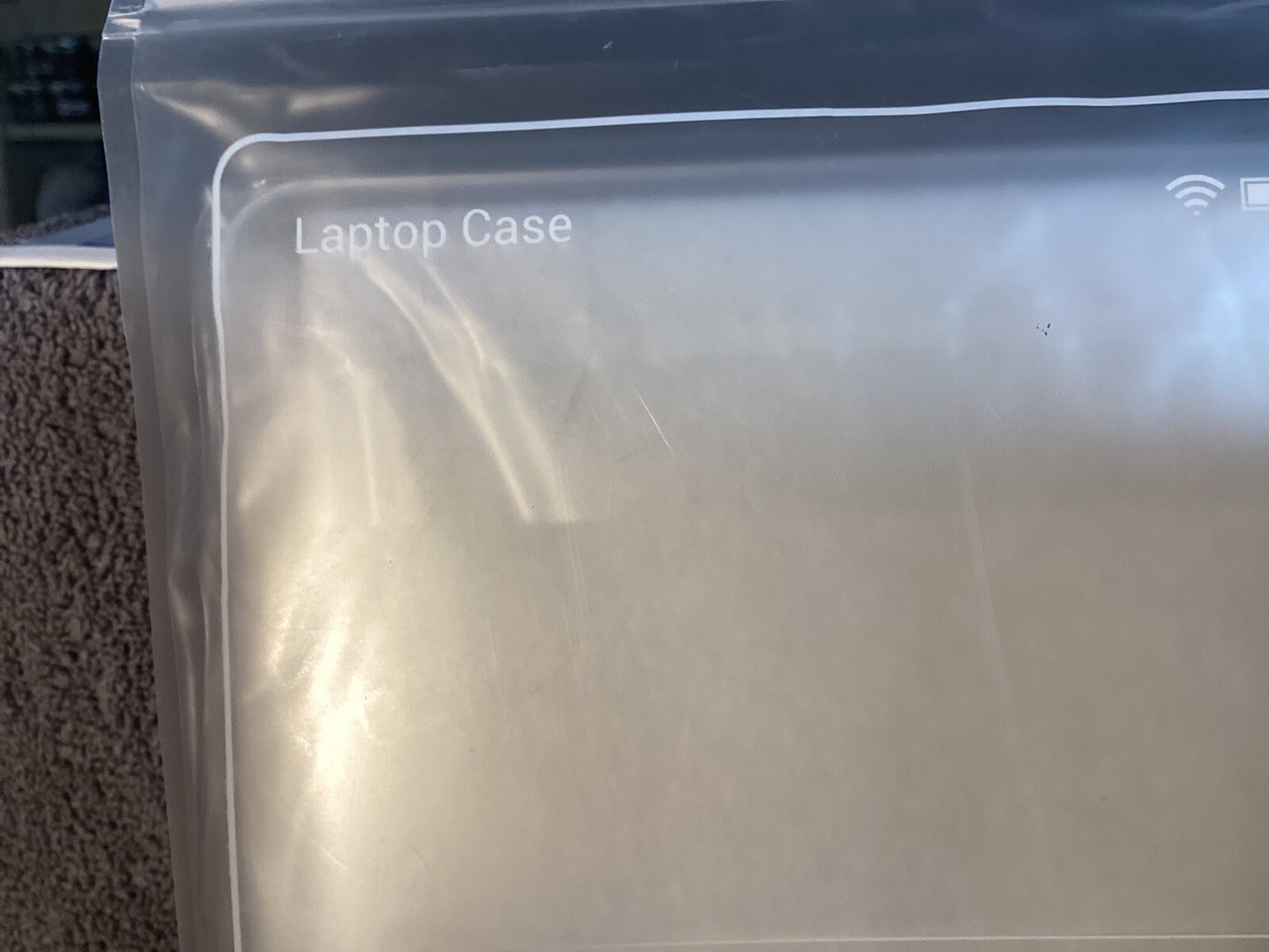 Benzer clear case cover for Macbook Air 13" with installation guide