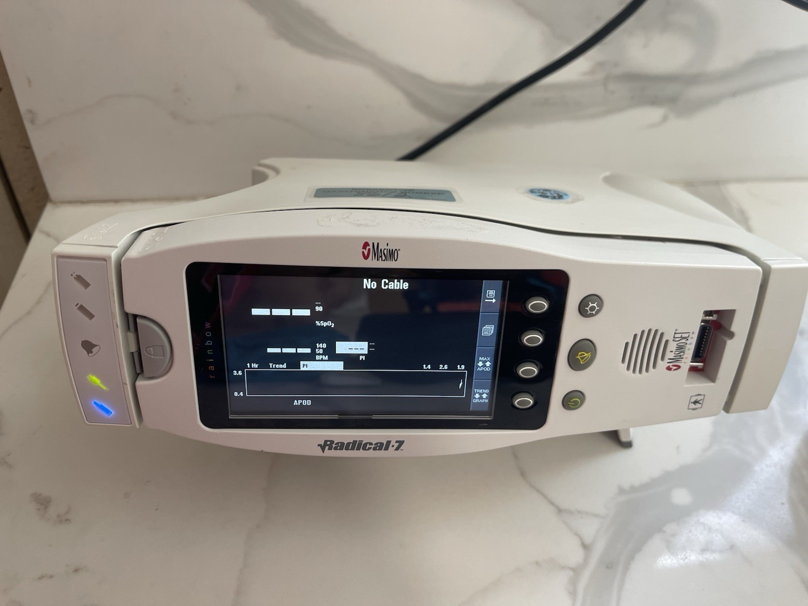Masimo Radical 7 RAINBOW PulseOximeter No Sensor