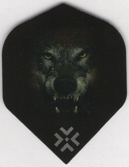 WOLF FANGS Dart Flights: 3 per set
