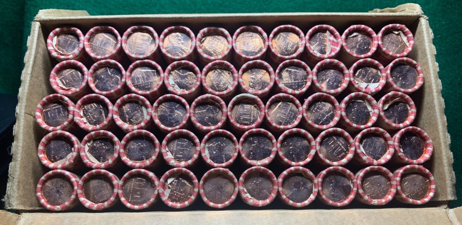 2009 Lincoln Early Childhood/Cabin U.S. LP1 Pennies BU 1 unsearched  box 50 rols
