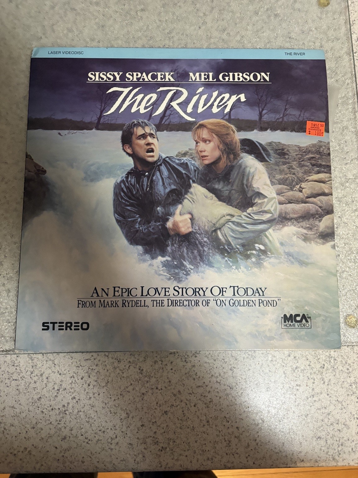 The River LaserDisc 1984 Drama MCA Home Video Stereo Extended Play