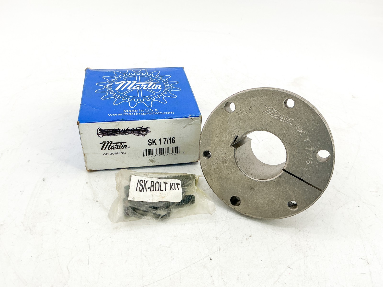 New Martin SK 1-7/16 QD Bushing 1-7/16" Bore